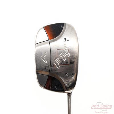 Callaway FT-i Squareway Fairway Wood 3 Wood 3W 15° Callaway Fujikura Fit-On M FW Graphite Regular Right Handed 44.0in