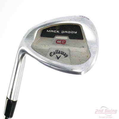 Callaway CB Wedge Sand SW 56° 14 Deg Bounce True Temper Elevate ETS 95 Steel Stiff Left Handed 35.0in