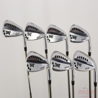 PXG 0311 XF GEN2 Chrome Iron Set 7-PW GW SW LW UST Mamiya Recoil ES 460 Graphite Regular Right Handed -1/2"