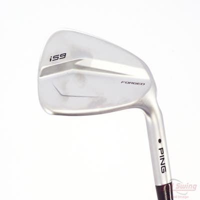Ping i59 Single Iron 8 Iron Aerotech SteelFiber i110cw Graphite Stiff Right Handed Black Dot 36.75in