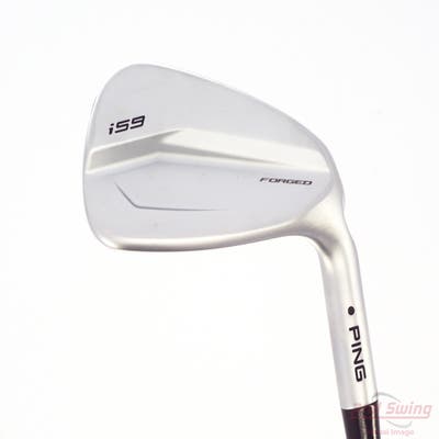 Ping i59 Single Iron 9 Iron Aerotech SteelFiber i110cw Graphite Stiff Right Handed Black Dot 36.25in