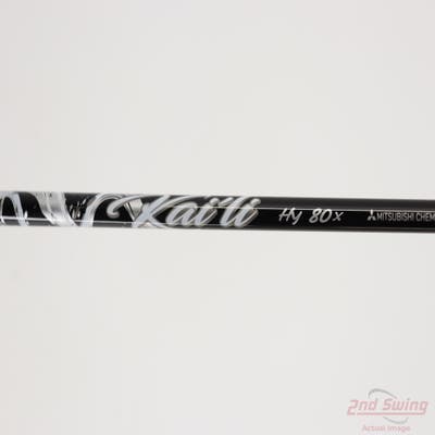 Used W/ Ping RH Adapter Mitsubishi Rayon Kai'li White 80 Hybrid Shaft X-Stiff 37.75in