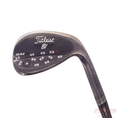 Titleist Vokey SM6 Jet Black Wedge Lob LW 60° 12 Deg Bounce K Grind True Temper XP 90 R300 Steel Regular Right Handed 35.0in
