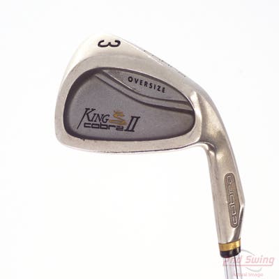 Cobra King Cobra 2 Oversize Single Iron 3 Iron Stock Steel Shaft Steel Stiff Right Handed 39.25in