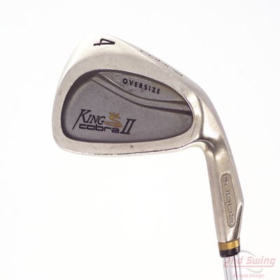 Cobra King Cobra 2 Oversize Single Iron 4 Iron Stock Steel Shaft Steel Stiff Right Handed 38.75in