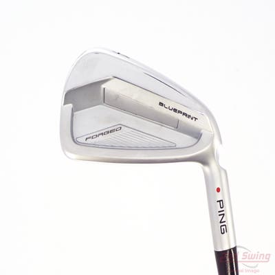 Ping Blueprint S Single Iron 4 Iron Project X Rifle 6.5 Steel X-Stiff Right Handed Red dot 39.25in
