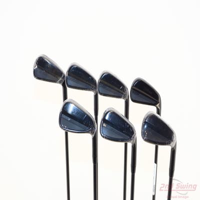 Mint Titleist 2023 T150 Black Iron Set 4-PW True Temper Onyx AMT Black Steel Regular Right Handed