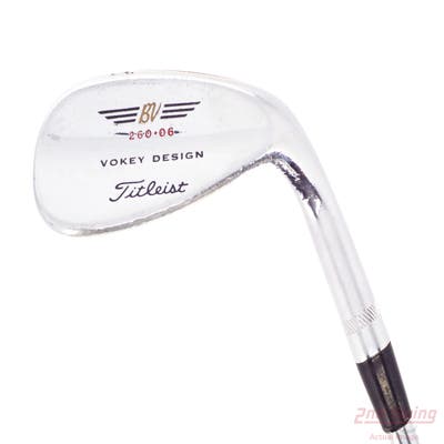 Titleist Vokey Chrome 200 Wedge Lob LW 60° 6 Deg Bounce True Temper Dynamic Gold Steel Wedge Flex Right Handed 35.5in