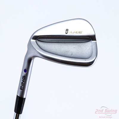 Ping iBlade Single Iron 9 Iron Project X Rifle 6.0 Steel Stiff Left Handed Purple dot 36.5in