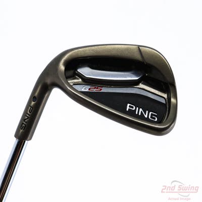 Ping G25 Single Iron 9 Iron Ping CFS Steel X-Stiff Left Handed Black Dot 37.0in