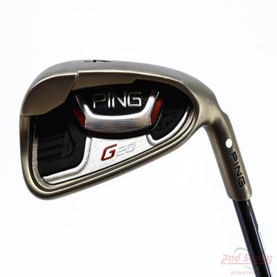 Ping G20 Single Iron 4 Iron Ping TFC 80i Graphite Senior Right Handed White Dot 38.5in