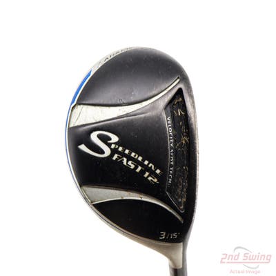 Adams Speedline Fast 12 Fairway Wood 3 Wood 3W 15° Grafalloy ProLaunch Blue 65 Graphite Senior Right Handed 43.0in
