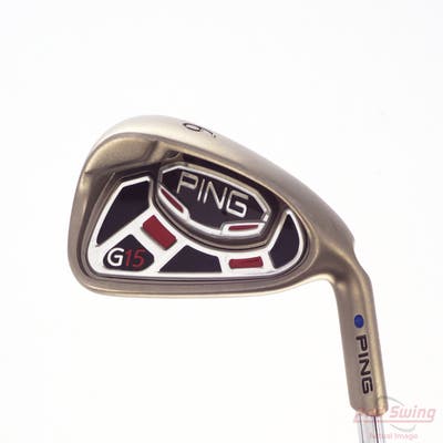 Ping G15 Single Iron 6 Iron AWT 2.0 Steel Regular Right Handed Blue Dot 37.5in