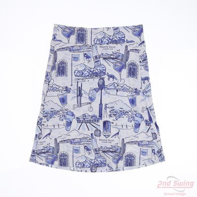 New W/ Logo Womens PGA AUTHENTIC Skort X-Small XS Multi MSRP $0