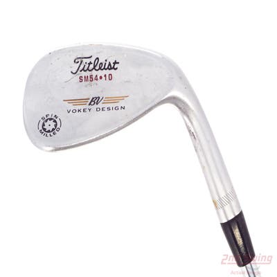 Titleist Vokey Spin Milled Wedge Sand SW 54° 10 Deg Bounce True Temper Dynamic Gold Steel Wedge Flex Right Handed 35.5in