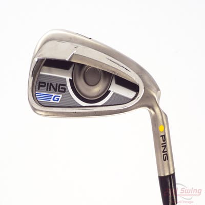 Ping 2016 G Single Iron 7 Iron Ping CFS Graphite Graphite Regular Right Handed Yellow Dot 37.25in