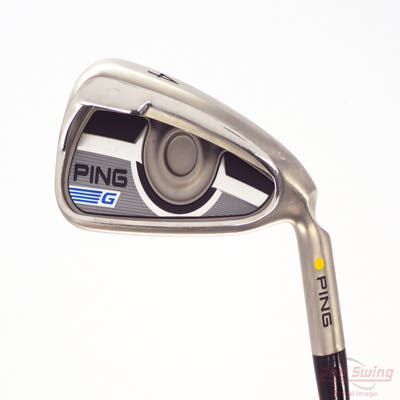 Ping 2016 G Single Iron 4 Iron AWT 2.0 Steel Regular Right Handed Yellow Dot 39.0in