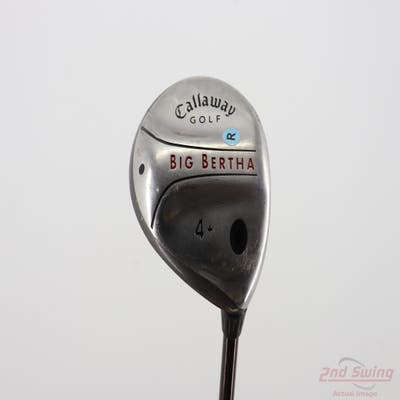 Callaway 2004 Big Bertha Fairway Wood 4+ Wood Stock Graphite Shaft Graphite Regular Right Handed 43.0in