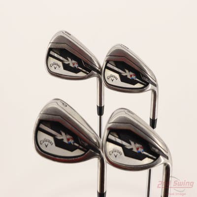 Callaway XR Iron Set 8-PW AW True Temper Speed Step 80 Steel Stiff Right Handed +3/4"