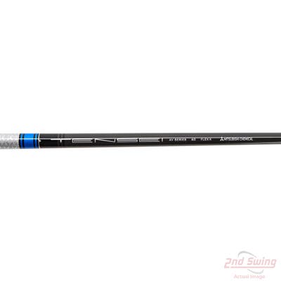Used W/ TaylorMade RH Adapter Mitsubishi Rayon Tensei AV Raw Blue Driver Shaft X-Stiff 44.0in