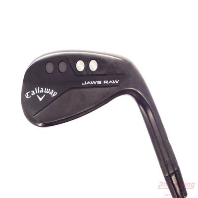 Callaway Jaws Raw Black Plasma Wedge Lob LW 58° 10 Deg Bounce S Grind True Temper Elevate MPH 95 Steel Stiff Right Handed 35.0in