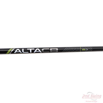 Used W/ Ping RH Adapter Ping ALTA CB 65 Black 65g Fairway Shaft Regular 41.25in