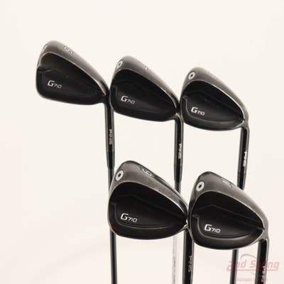 Ping G710 Iron Set 6-PW ALTA CB Red Graphite Senior Right Handed Black Dot +1/4"