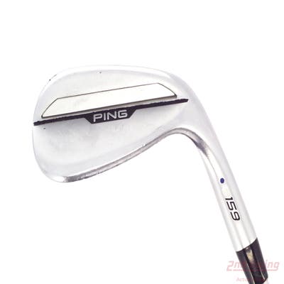 Ping s159 Chrome Wedge Sand SW 54° 12 Deg Bounce S Grind AWT 2.0 Steel Stiff Right Handed Blue Dot 36.5in