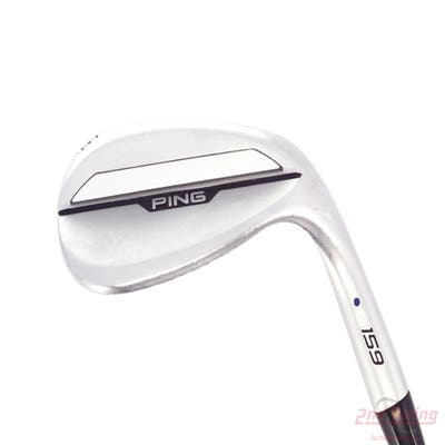 Ping s159 Chrome Wedge Lob LW 58° 10 Deg Bounce S Grind AWT 2.0 Steel Stiff Right Handed Blue Dot 36.25in