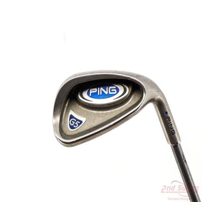 Ping G5 Single Iron Pitching Wedge PW Ping TFC 100I Graphite Regular Right Handed Blue Dot 35.75in