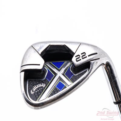 Callaway X-22 Single Iron 9 Iron Callaway X Steel Steel Uniflex Right Handed 35.75in