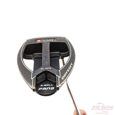 Odyssey O-Works Black 2-Ball Fang Putter Steel Right Handed 34.0in