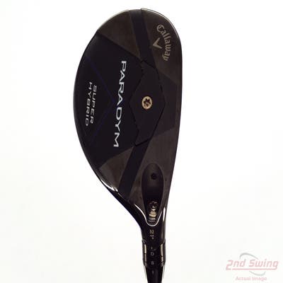 Callaway Paradym Super Hybrid 4 Hybrid 21° UST Recoil Dart HB 65 IP Blue Graphite Senior Right Handed 40.0in