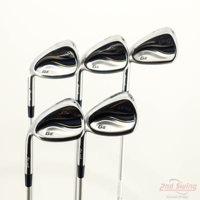 Ping G LE 3 Iron Set 7-PW SW ULT 240 Lite Graphite Ladies Left Handed Black Dot -1"