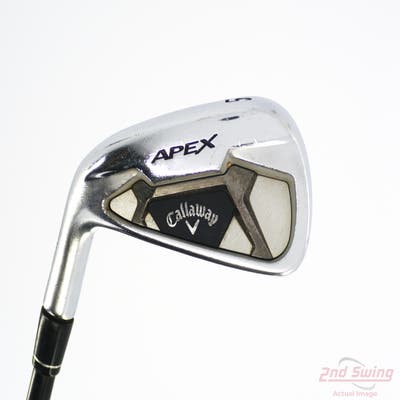 Callaway Apex 21 Single Iron 5 Iron True Temper XP 105 Stepless Graphite Stiff Left Handed 38.0in