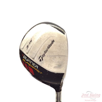 TaylorMade Burner Superfast Fairway Wood 3 Wood 3W 15° TM Matrix Ozik Xcon 4.8 Graphite Regular Right Handed 43.5in