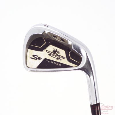 Cobra S2 Forged Single Iron 4 Iron Stock Steel Shaft Steel Stiff Right Handed 38.5in