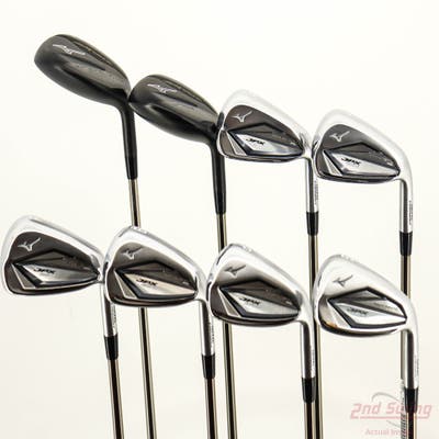Mizuno JPX 923 Hot Metal HL Iron Set 4H 5H 6-PW GW UST Mamiya Recoil ESX 460 F2 Graphite Senior Right Handed STD