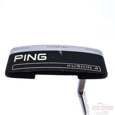 Ping 2023 Kushin 4 Putter Strong Arc Steel Right Handed Green Dot 35.0in