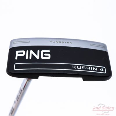 Ping 2023 Kushin 4 Putter Strong Arc Steel Left Handed Black Dot 35.0in