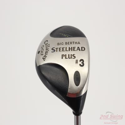 Callaway Steelhead Plus Fairway Wood 3 Wood 3W Stock Graphite Shaft Graphite Senior Right Handed 43.25in