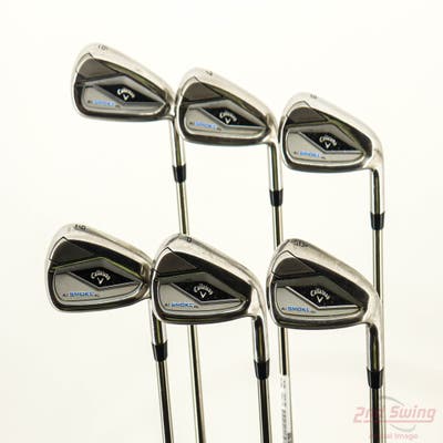 Callaway Paradym Ai Smoke HL Iron Set 6-PW AW UST Mamiya Recoil ESX 460 F3 Graphite Regular Right Handed STD