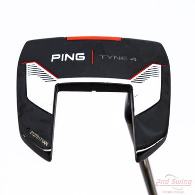 Ping 2021 Tyne 4 Putter Strong Arc Steel Right Handed Black Dot 35.0in