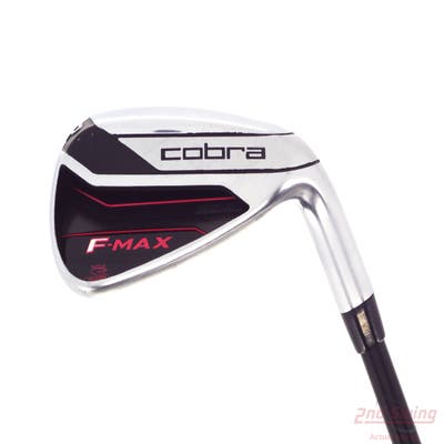 Cobra F-Max Womens Single Iron Pitching Wedge PW Cobra Superlite Graphite Ladies Right Handed 34.75in