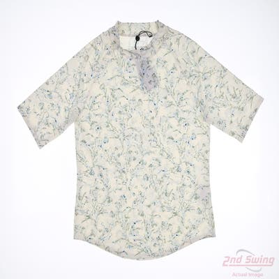 New Womens Greyson Short Sleeve X-Small XS Multi MSRP $100