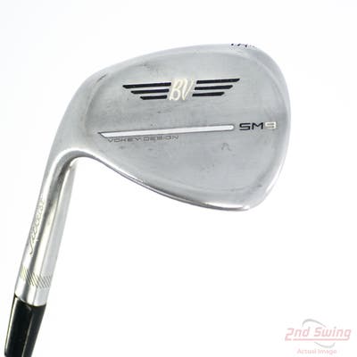 Titleist Vokey SM9 Tour Chrome Wedge Sand SW 56° 14 Deg Bounce F Grind Titleist Vokey BV Steel Wedge Flex Left Handed 35.5in