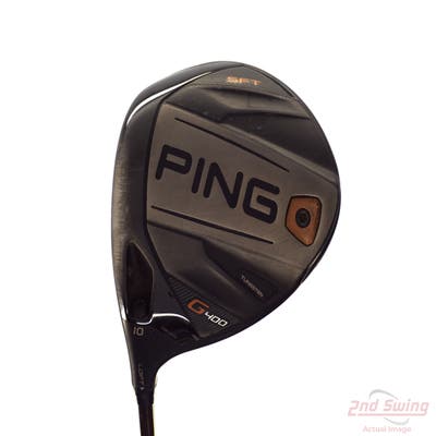 Ping G400 SF Tec Driver 10° Aldila X Torsion Copper 60 Graphite Stiff Left Handed 45.25in
