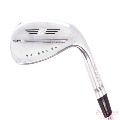 Titleist Vokey SM9 Tour Chrome Wedge Lob LW 58° 8 Deg Bounce M Grind Titleist Vokey BV Steel Wedge Flex Right Handed 35.0in