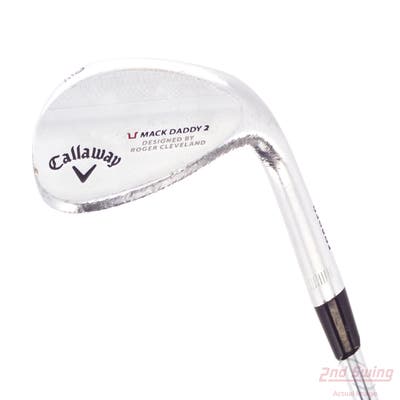 Callaway Mack Daddy 2 Chrome Wedge Lob LW 60° 14 Deg Bounce C Grind True Temper Dynamic Gold Steel Wedge Flex Right Handed 35.0in