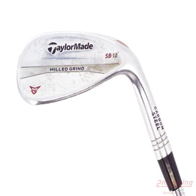 TaylorMade Milled Grind Satin Chrome Wedge Lob LW 60° 10 Deg Bounce SB Project X 6.0 Steel Stiff Right Handed 35.25in